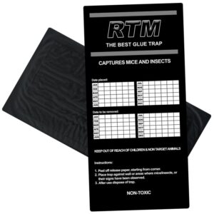Muizen lijmplanken Trapper RTM Zwart (10 stuks)