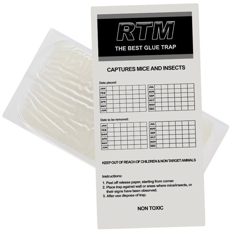 Muizen lijmplanken Trapper RTM (10 stuks)