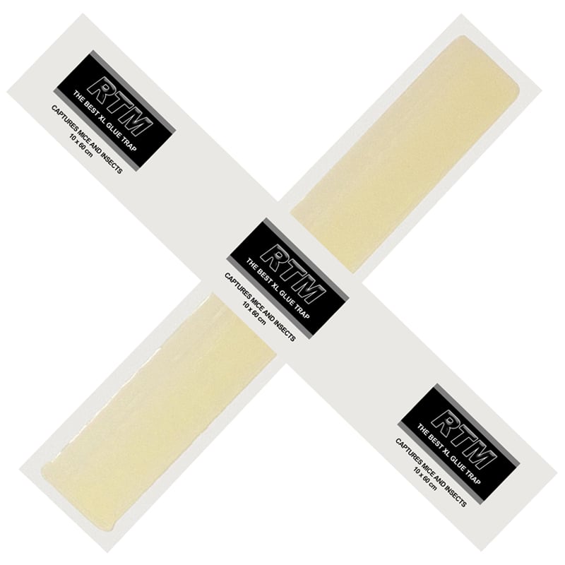 Muizen lijmplanken Trapper RTM XL (10 stuks)