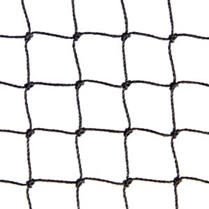 Vogelnet 10 x 10 meter zwart (maaswijdte: 50mm)