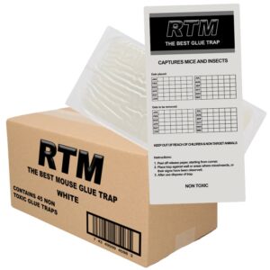 Muizen lijmplanken Trapper RTM (45 stuks)