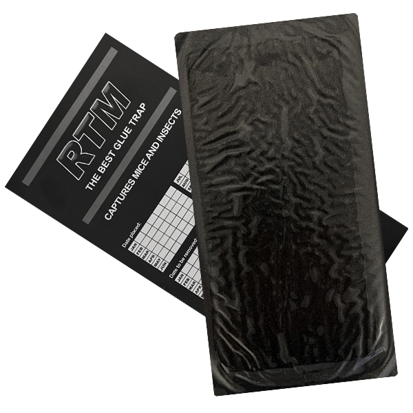 Mäuse Klebefalle Trapper RTM Schwarz
