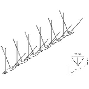 Vogelabwehr Spikes U2 U2