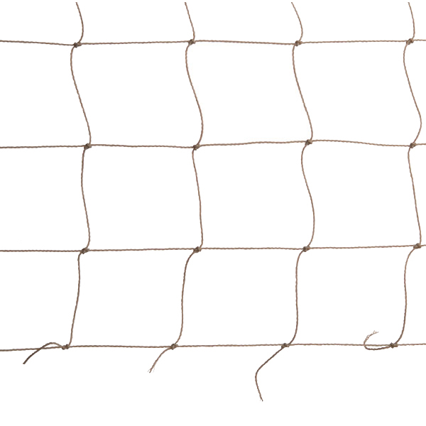 Vogelnetz 10 x 10 steinfarben (50mm)