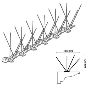 Vogelabwehr Spikes U4