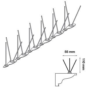 Vogelabwehr Spikes U1