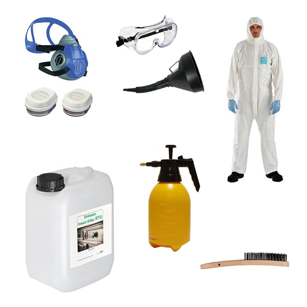 Holzwurm und Hausbock Komplettpaket Embalan (40m2)