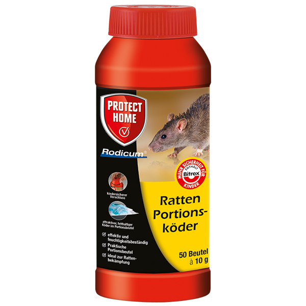 Rodicum Ratten Portionsköder 500 Gramm