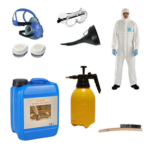 Komplettpaket Zur Hausschwamm Und Pilzebekämpfung