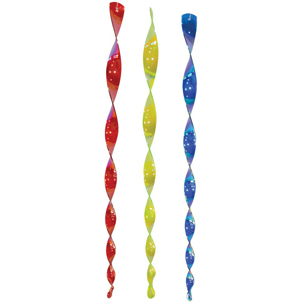 Roterende staven tegen vogels