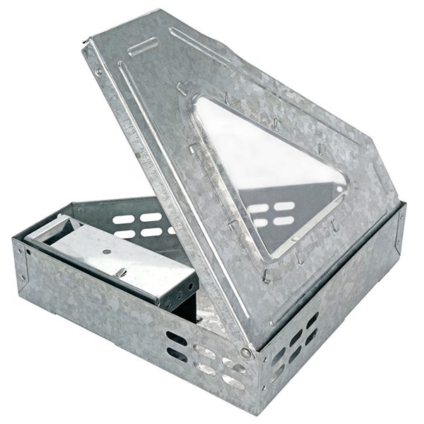 Muizenvangkooi hoekmodel