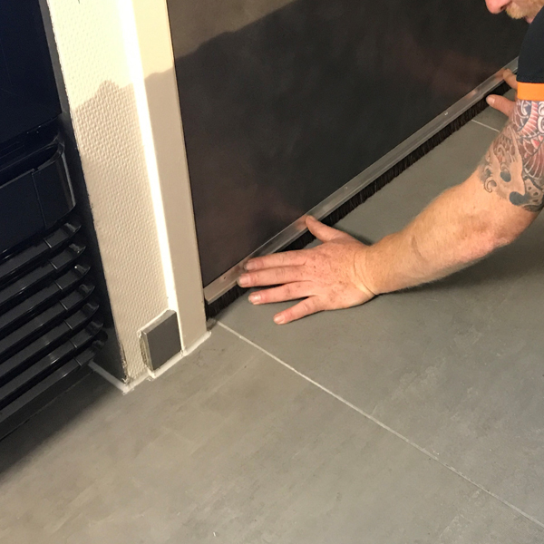 Deurborstel met paardenhaar