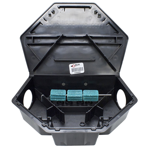 Rattenvoerdoos driehoek